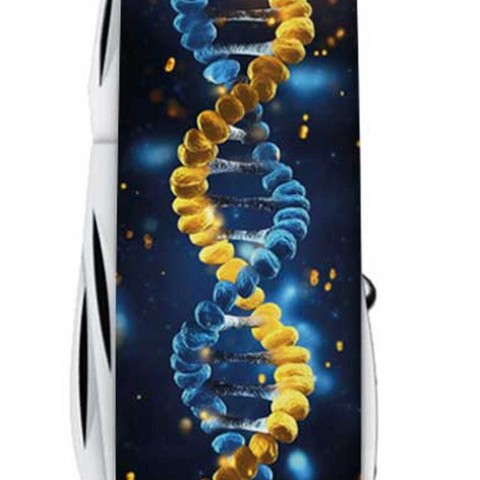 Ніж Victorinox Huntsman Ukraine 91мм,15функ ,ДНК Українця