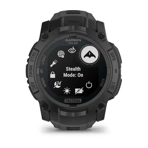 Смарт-годинник Garmin Instinct 3 (50 мм) Solar Tactical Edition чорний