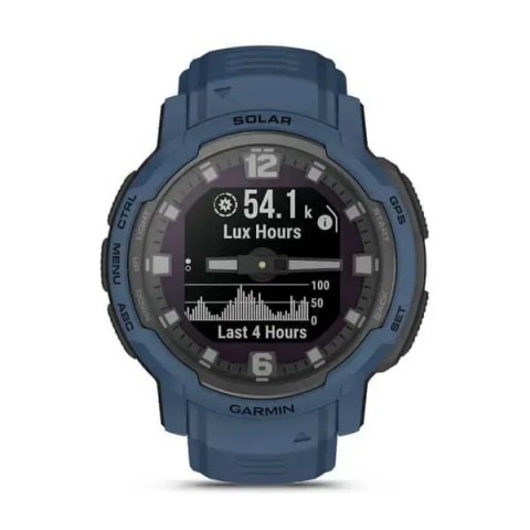 Смарт-часы Garmin Instinct Crossover Solar синие