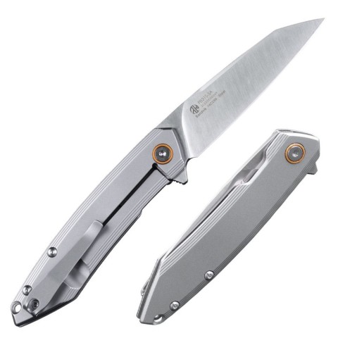Ніж складаний туристичний Ruike P831S-SA, (8.5 см) 14C28N / 3cr14n сірий