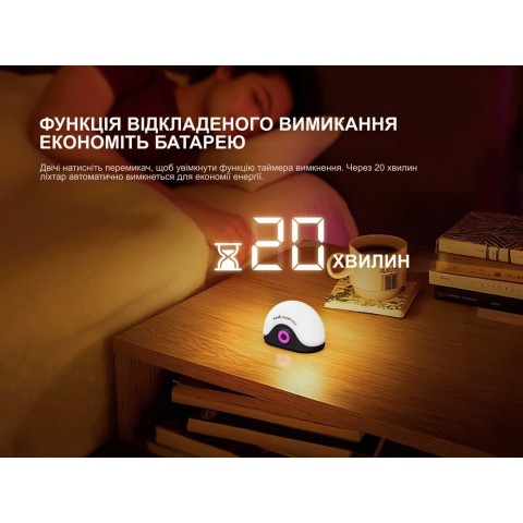 Ліхтар кемпінговий Fenix CL20R V.2.0, чорний