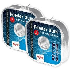 Амортизирующая резина CarpZoom Feeder Gum 1.00mm, 4.90kg, 5m