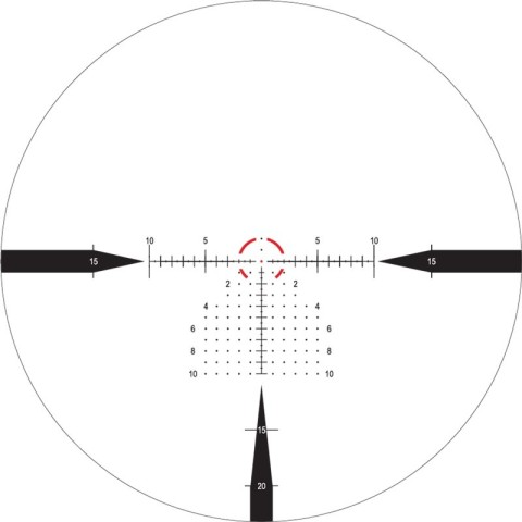 Оптический прицел Nightforce NX8 1-8x24 F1 ZeroS 0.2Mil сетка FC-DMX с подсветкой