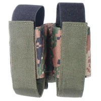 Підсумок Leapers подвійний, Molle 40mm green