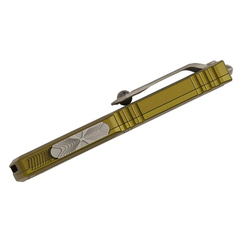 Ніж Microtech Ultratech Gen IV OTF полусеррейтор S/E Apoc OD Green
