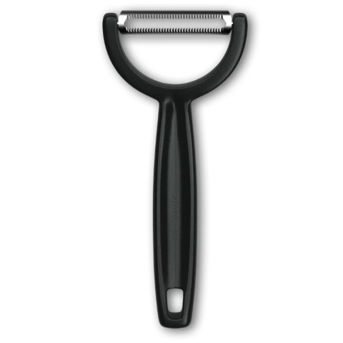 Овочечистка Victorinox Ypso двосторон. хвил. лезо Чорн. (145x63x18мм)