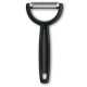 Овочечистка Victorinox Ypso двосторон. хвил. лезо Чорн. (145x63x18мм)