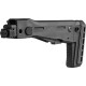 Приклад Leapers UTG PRO, AK Side Folding Stock black