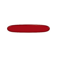 Накладка на ніж Victorinox 84мм oval red передня з лого (F+)