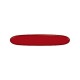 Накладка на ніж Victorinox 84мм oval red передня з лого (F+)