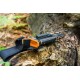Ніж фіксований мисливський Ganzo G8012 (11.5 см) 7Cr17 / ABS помаранчевий