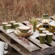 Набор чашек Barebones Enamel 2-Tone Mug Set 2 чашки Olive Drab