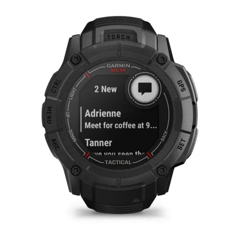 Смарт-годинник Garmin Instinct 2X Solar Tactical чорний