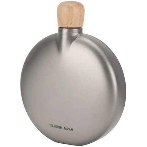 Фляга Snow Peak TW-116 Titanium Curved Flask