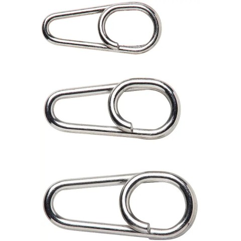 Застежка Savage Gear Custom Salt Splitring Snaps S 15pcs