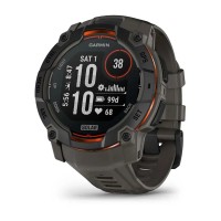 Смарт-годинник Garmin Instinct 3 (50 мм) Solar чорний/вугільний
