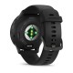 Смарт-годинник Garmin Venu 3 чорний зі сланцевим сталевим безелем і силіконовим ремінцем