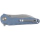 Нож CJRB Mangrove G10 Gray-blue