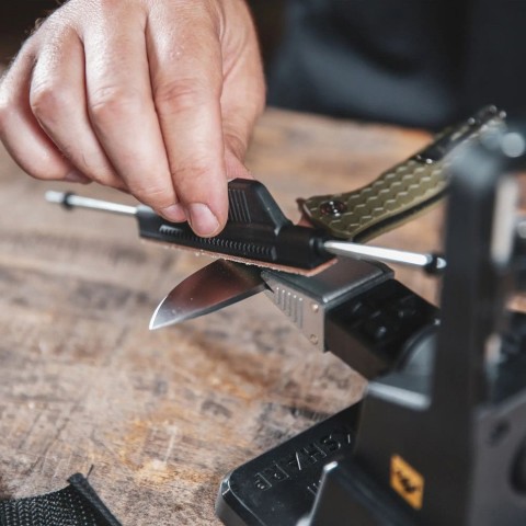 Акційний набір Work Sharp Точилка механічна The Precision Adjust Knife Sharpener WSBCHPAJ-I + Точилка механічна Micro WSEDCMCR
