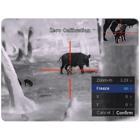 Прибор тепловизионный Guide TR650 2.9-23.2x50 640x512@12μm QD Long mount