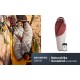 Спальник з натуральним пухом Naturehike Snowbird NH20YD001, p-р L, коричневий 980 г