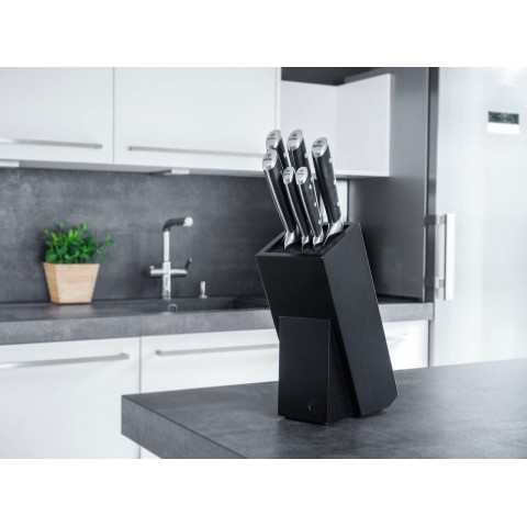 Набор кованых кухонных ножей в подставке Boker Forge Set 2.0