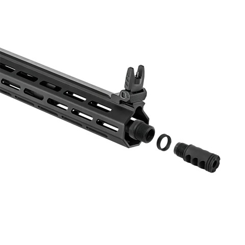 Дулове гальмо-компенсатор AFTactical M241, .223 (5.56мм), 1/2x28 UNEF, AR15 | M4 | M5, Болтовик .223