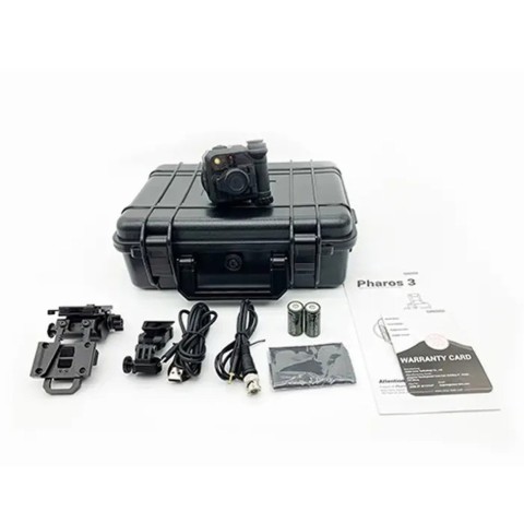 Тепловізор-монокуляр ConoTech Pharos 3 1-4х 384x288@12μm з кріпленням на шолом