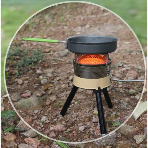 Набір туристичного посуду (каструля + сковорідка) BRS-TS19С, 2,5л, алюміній