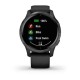 Смарт-годинник Garmin Venu чорний з сірим безелем