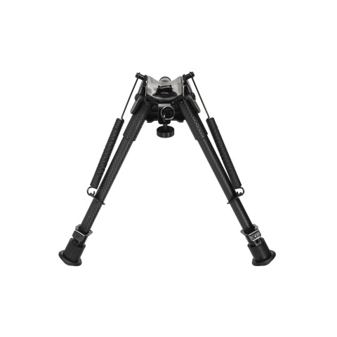 Сошки Vector Optics 230-345 мм Карбонове волокно, підпружинені з ричагом
