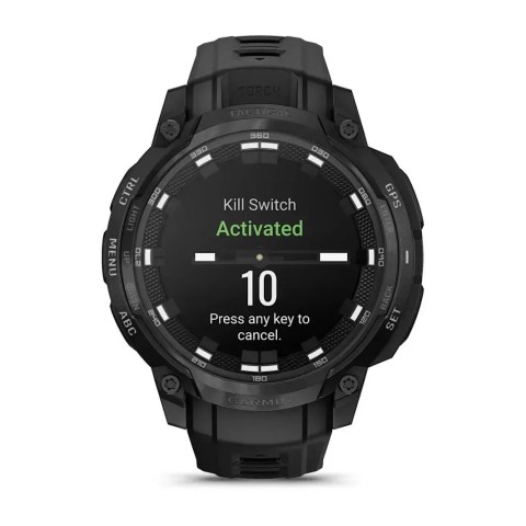 Garmin Instinct Crossover AMOLED Tactical Edition – тактичний смарт-годинник із сапфіром та Revodrive
