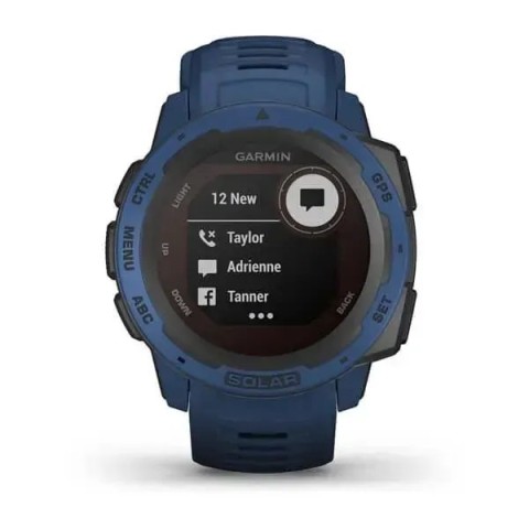 Смарт-часы Garmin Instinct Solar Tidal Blue