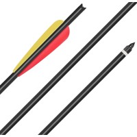 Стрела для арбалета (винт Man Kung MK-AL20BK, алюминий, ц:черный