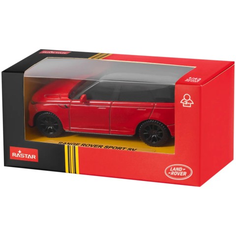 Машинка Rastar Range Rover Sport SV 1:43 ц:красный