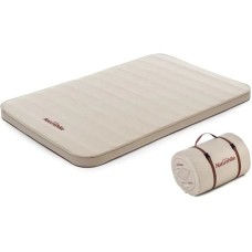 Килимок самонадувний двомісний з подушкою Naturehike NH18Q010-D, 25 мм, блакитний