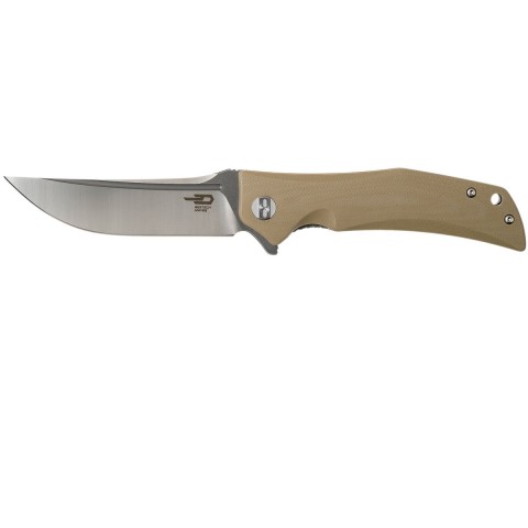 Нiж складний Bestech Knife SCIMITAR Beige BG05C-1