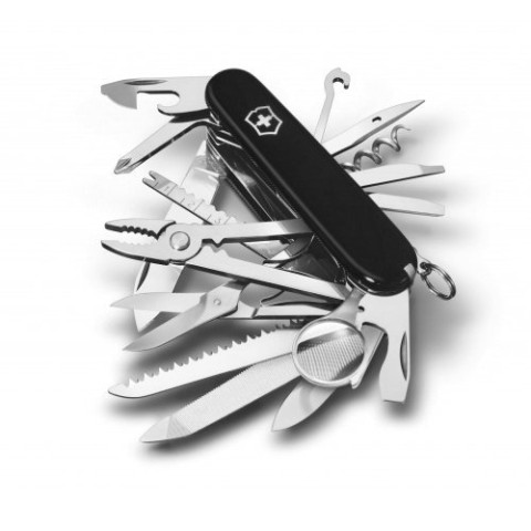 Ніж Victorinox Swisschamp 91мм,33функ,чорн