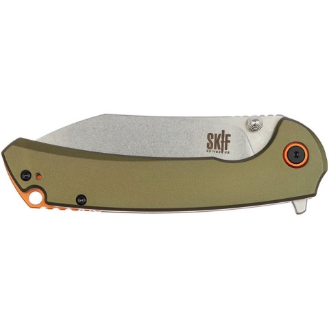 Ніж Skif Jock SW, aluminium, olive green