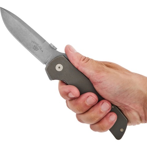 Нож Fox ATCF Original Ganster SW Titanium ц:grey