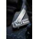 Ніж складаний туристичний Ruike M126-TZ, (9.1 см) steel 154СМ / TC4 (титан) сірий