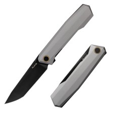 Ніж складаний туристичний Ruike P166-AК, (9.2 см) 14C28N / Aluminum сірий
