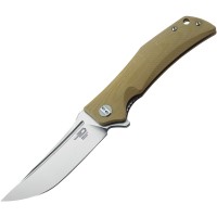 Нiж складний Bestech Knife SCIMITAR Beige BG05C-1