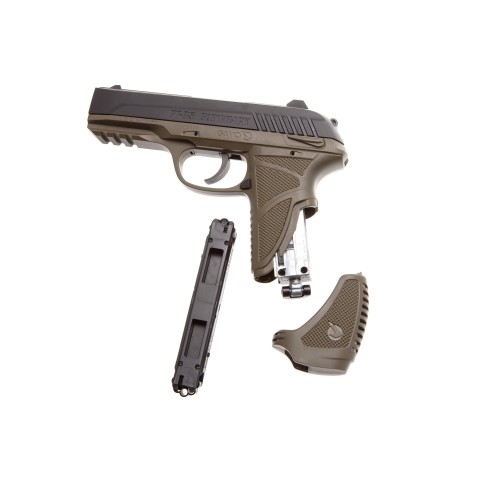 Пневматичний пістолет Gamo PT-85 Blowback Olive Drab кал.4,5