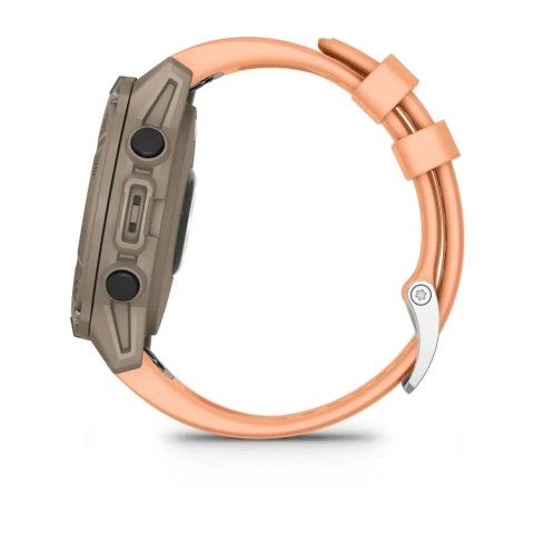 Смарт-часы Garmin Descent G2 цвета палома с ремешком цвета розовая ракушка