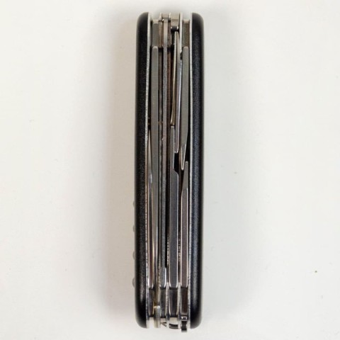 Ніж Victorinox Huntsman Mat 91мм,15функ,чорн.мат