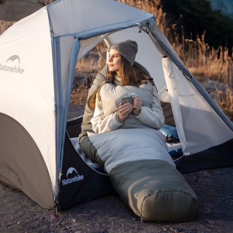 Спальник Naturehike Pro MG270 CNK2550WS044, p-p XL,  зелений
