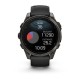 Смарт-годинник Garmin fenix 8 AMOLED (47 мм) Sapphire карбоново-сірий DLC титан чорний/гравійно-сірий