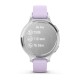 Смарт-часы Garmin Lily 2 Active серебристые с силиконовым ремешком цвета фиолетовый жасмин