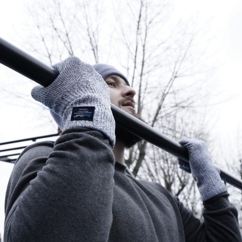 Шапка водонепроникна Dexshell Watch Beanie Wool сіра